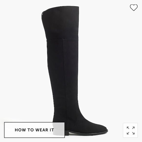 J. Crew Factory Over-the-knee microsuede boots Item AG056* - Picture 4 of 7